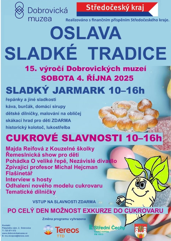 Plakát Oslava sladké tradicei 2025